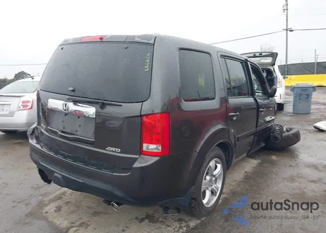 2013 Honda Pilot Ex-L from USA, damaged, VIN 5FNYF4H54DB057866